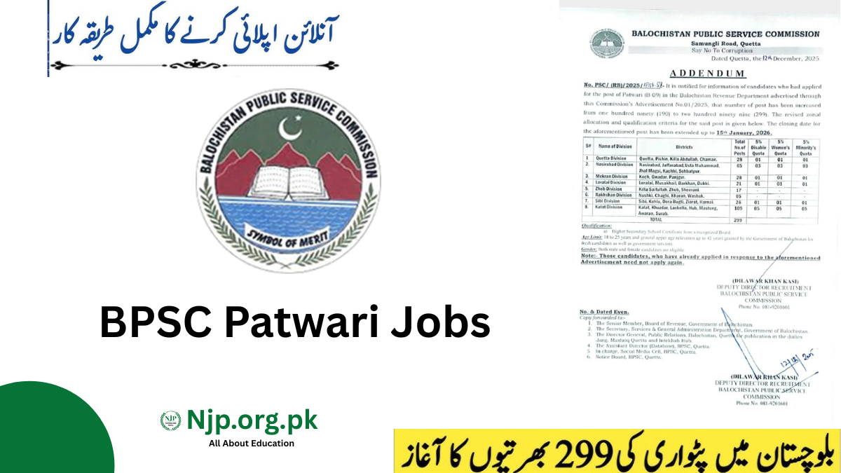 BPSC Patwari Jobs 2026 Online Apply